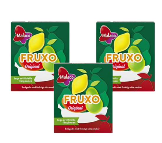 Malaco Fruxo 3x20g