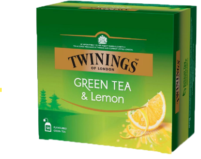 Twinings Green Tea & Lemon 50x1,6g