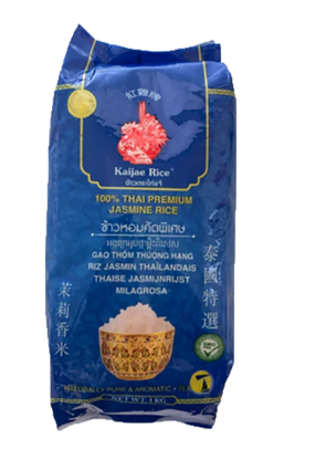 Kaijae Rice Thai Jasmine Rice 1kg