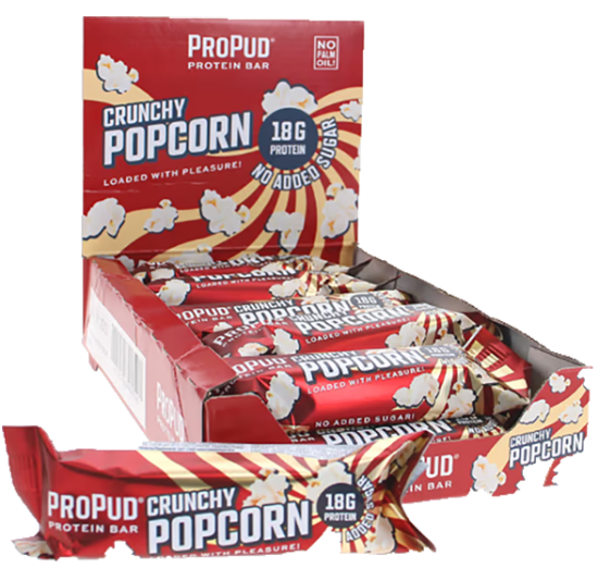 Propud Crunchy Popcorn Proteinbar 12x55g