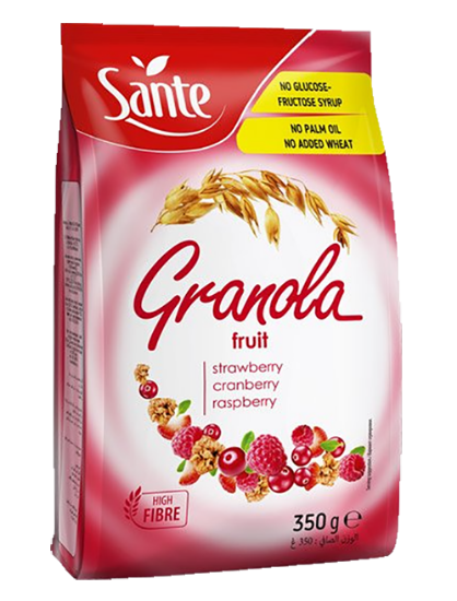 Sante Granola Med Frukt 350g