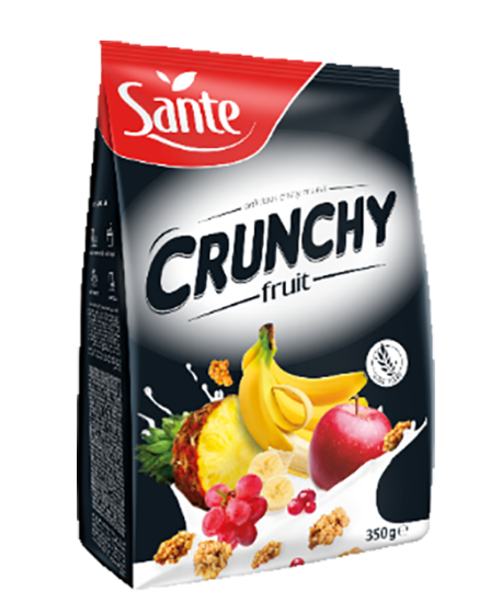 Sante Crunchy Med Frukt 350g