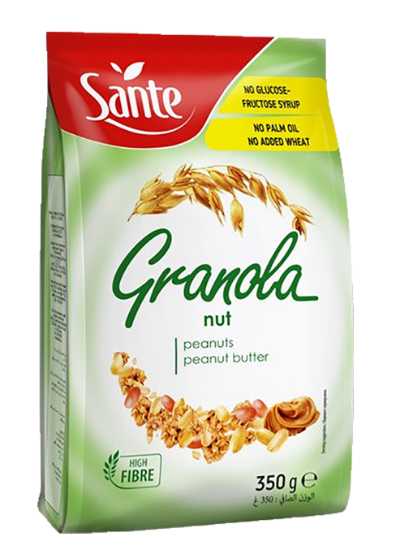 Sante Granola Med Nøtter 350g