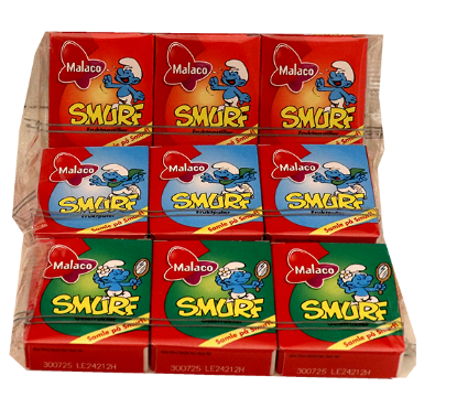 Smurf 3pk Assortert 