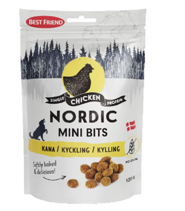 Nordic Mini Bits Kylling 120g