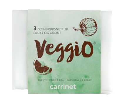 Veggio Gjenbruksnett Frukt Og Grønt 3pk