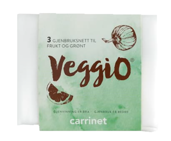 Veggio Gjenbruksnett Frukt Og Grønt 3pk