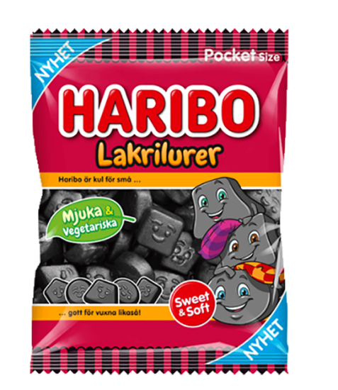 Haribo Lakrilurer 80g