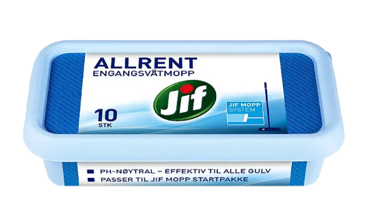 Jif Allrent Engangsvåtmopp