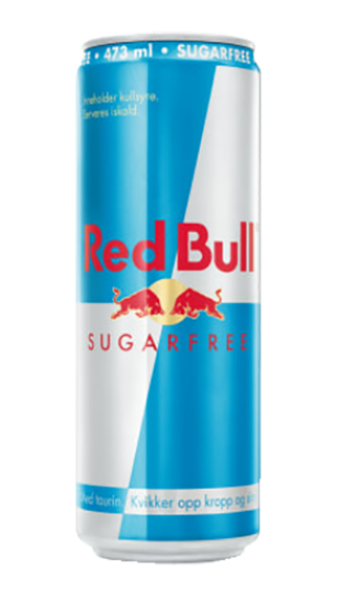 Red Bull Regular Sukkerfri 473ml