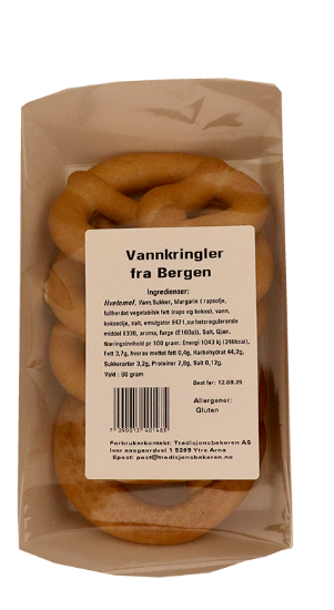 Vannkringler Fra Bergen 90g