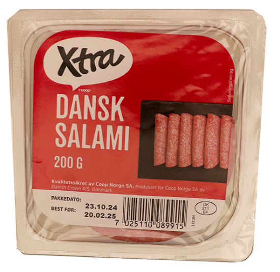 Dansk Salami Xtra 200g