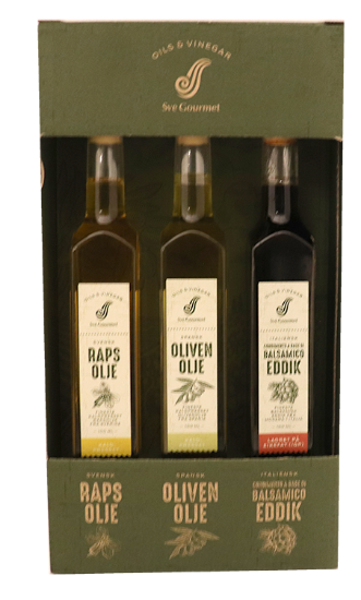 3 Pk Olje og Balsamico 3x100 ml