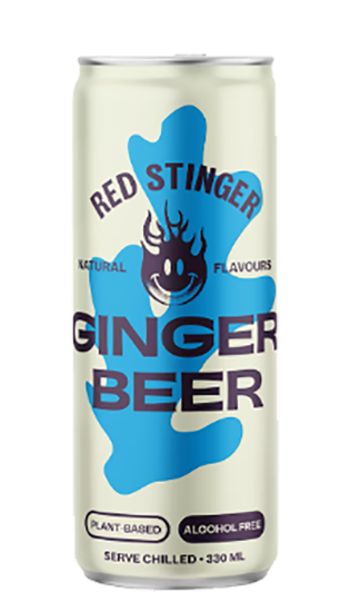 Red Stinger Ginger Beer Alkoholfr 0,33l