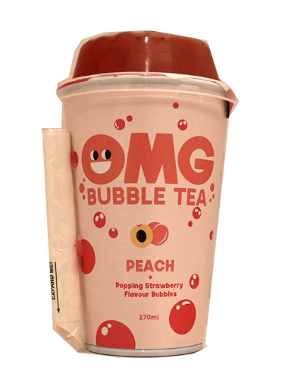 Bubble Tea Peach 270ml