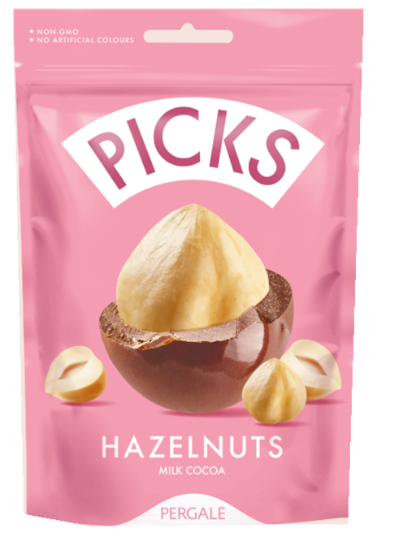 Picks Hazelnuts Milk Cocoa 90g