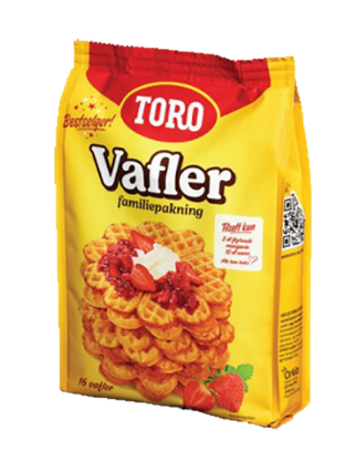 Toro Vafler Familiepakning 591g