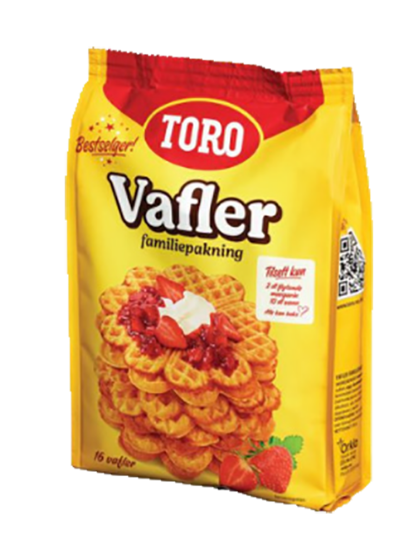 Toro Vafler Familiepakning 591g