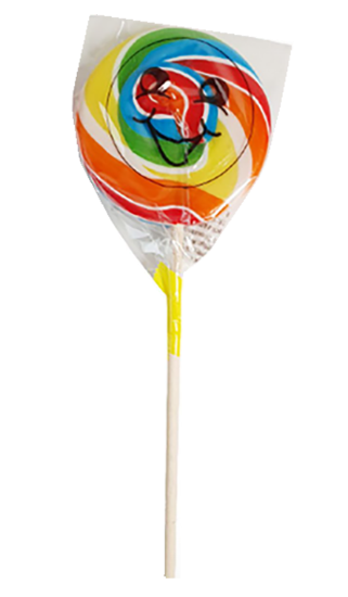 Spiral Lollipop Smile 50g