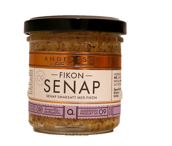 Sennep Med Fiken 150g