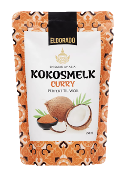 Eldorado Kokosmelk Curry 250ml